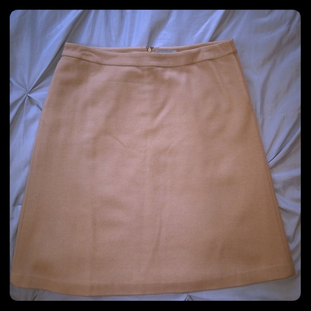 EUC Wool Blend Suiting Skirt